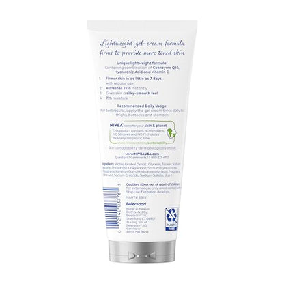NIVEA Skin Firming & Toning Body Gel Cream with Q10, Hyaluronic Acid and Vitamin C NIVEA