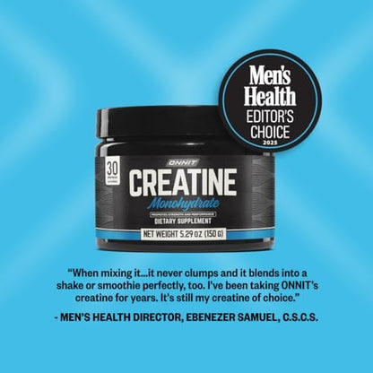 ONNIT Cognitive & Strength Performance Bundle: Alpha Brain Nootropic Capsules (30 Count) + Creatine Monohydrate Powder (30 Servings), IGEN Non-GMO Tested Focus, Strength & Lean Muscle – Pack of 2