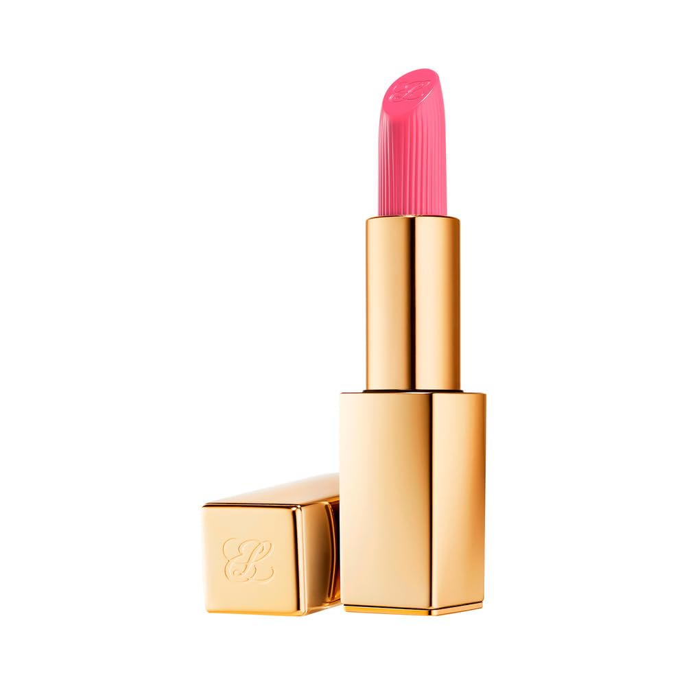 Estée Lauder Pure Color Long Lasting Cream Lipstick for Women with Cream Finish | Plumping & Nourishing 0.12 Ounce, 220 Powerful Estée Lauder