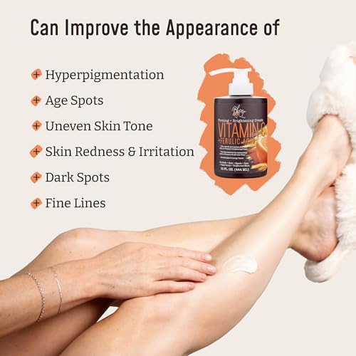 BLOOM Vitamin C Cream + Collagen Cream Body Lotion & Face Moisturizer 2PC Skincare BLOOM IT'S A GREAT SKIN DAY! buy australia supplements