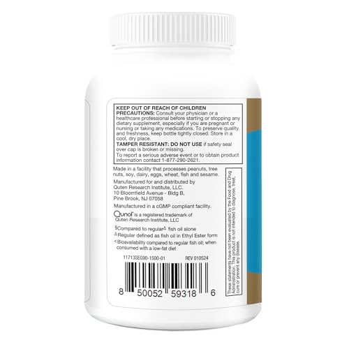 Qunol Advanced Omega 3 Krill and Fish Oil Complex, 10x Better Bioavailability, One Pill Dose, 250mg EPA & DHA Qunol
