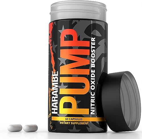 Harambe Pump - Nitric Oxide Supplement with Nitrosigine, S7, and BioPerine - Best Pre Harambe Blood buy australia supplements