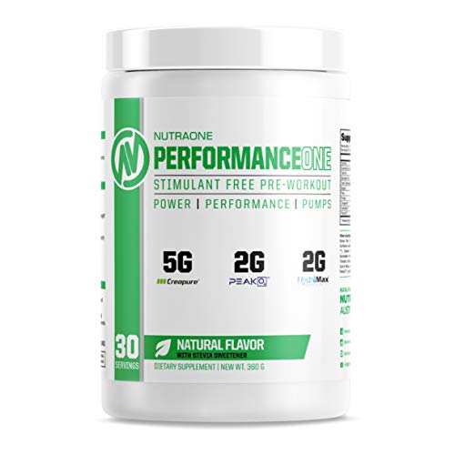 PerformanceOne Best Stimulant-Free Pre Workout Powder by NutraOne for Women and Men NutraOne Nutrition buy australia supplements