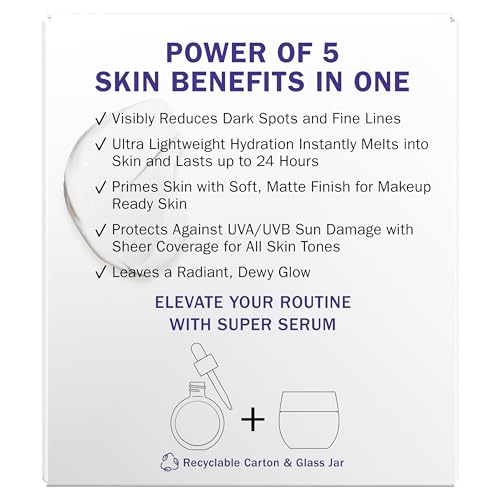 Olay Super Cream with Sunscreen SPF 30, Lightweight Face Moisturizer with Sun Protection Olay