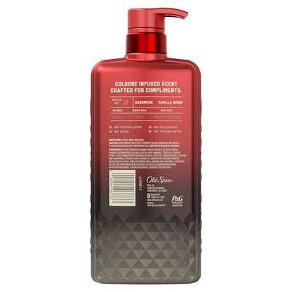 Old Spice Body Wash for Men, The Spice Alchemist Collection, 24/7 Cologne Infused Hydration, No Trade Off Formula Old Spice