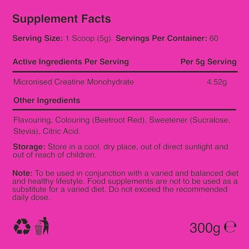 Warrior Creatine Monohydrate Powder – 300g – Micronised for Easy Mixing and Consumpti Warrior buy australia supplements