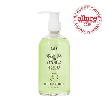 Youth To The People Superfood Facial Cleanser Full Size - Kale + Green Tea Daily Face Wash Youth To The People