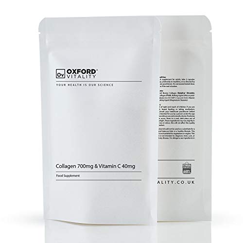 Collagen and Vitamin C Capsules | High Strength and Quality | Oxford Vitality (365) Ov OXFORD VITALITY buy australia supplements