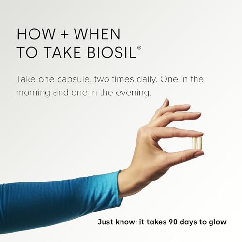Biosil Collagen Generator - 120 Capsules - with Patented ch-OSA Complex - Generates & Protects BioSilBuy Supplements Australia