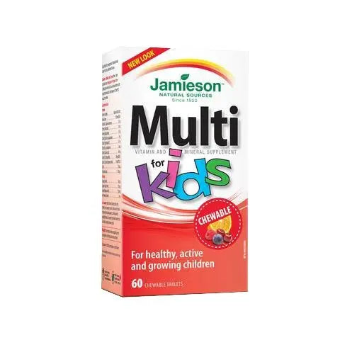 Jamieson Multivitamin for Kids, 60 chewable tabs Jamieson Laboratories buy australia supplements
