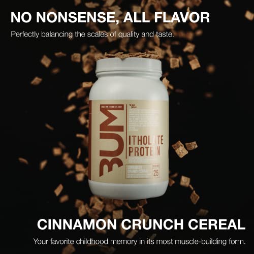 RAW Whey Isolate Protein Powder, Cinnamon Crunch (CBUM Itholate Protein) - 100% Grass RAW buy australia supplements