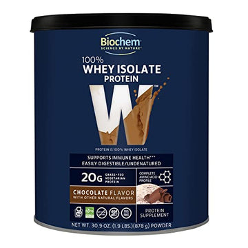 Biochem, Whey Protein Powder, 20g of Protein to Support Muscles and Intense Workouts Biochem buy australia supplements