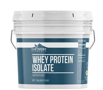 Earthborn Elements Whey Protein Isolate, 1 Gallon Bucket, Protein Powder, Unflavored Earthborn Elements buy australia supplements
