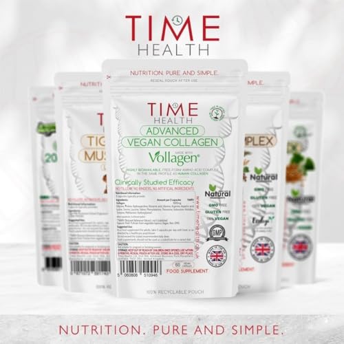 Vollagen® Advanced Vegan Collagen - 18 Amino Acid Complex in Ratio of Collagen Time Health buy australia supplements