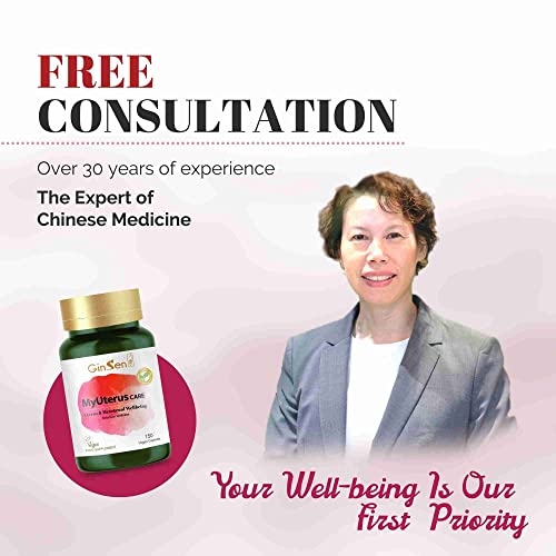 GinSen MyUterus Care for Women’s Warm Uterus, Pregnancy & Menstrual Wellness GinSen buy australia supplements
