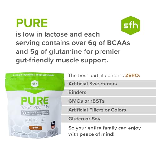 SFH Pure Whey Protein Powder Best Tasting 100% Grass Fed Whey | All Natural SFH buy australia supplements