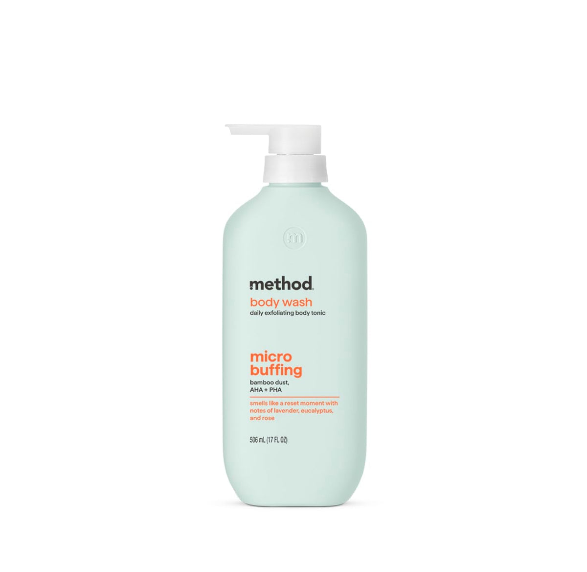 method Exfoliating Body Wash, Micro Buffing, 17 fl oz Method