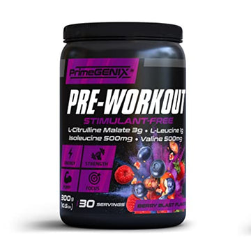 PrimeGENIX Stimulant-Free Pre Workout Powder for Men and Women - Energy Boost Drink PrimeGENIX buy australia supplements