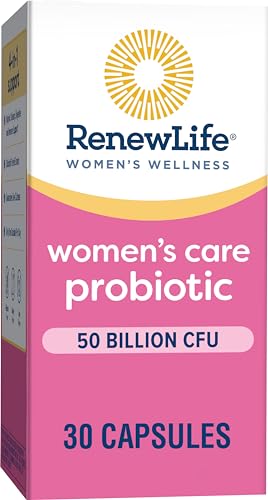 Renew Life Women's Probiotic Capsules, 50 Billion CFU Guaranteed, Supports Vaginal, Urinary Renew Life buy australia supplements