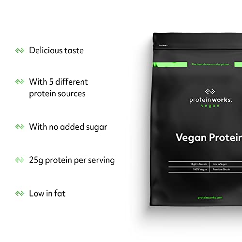Protein Works - Vegan Protein Powder | Plant Based Protein Shake | Vegan Blend | Gluten Free | 66 Servings Protein Works buy australia supplements