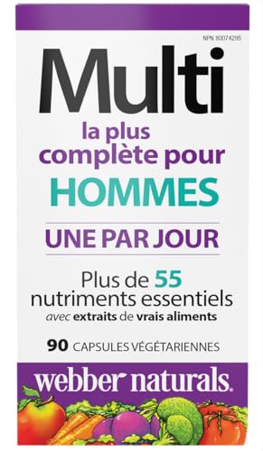 Webber Naturals Men's Most Complete Multi, 90 Vegetarian Capsules Webber Naturals buy australia supplements
