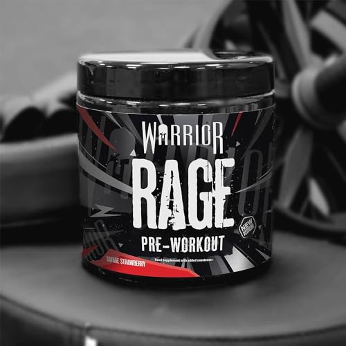 Warrior, Rage - Pre-workout Powder - 392g - Energy Drink Supplement with Vitamin C Warrior buy australia supplements