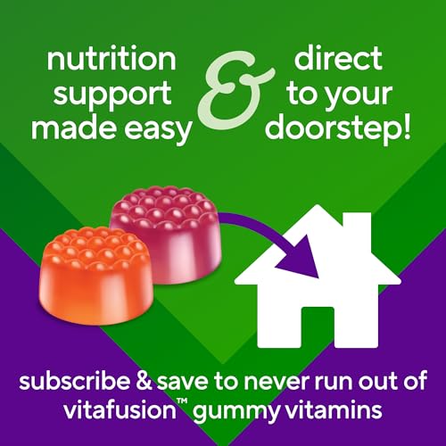 vitafusion Vitamin D3 Gummies, Bone and Immune Support, Peach, Blackberry, Strawberry Flavored Vitafusion