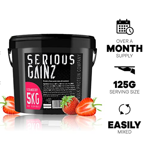 The Bulk Protein Company, SERIOUS GAINZ - Whey Protein Powder - Weight Gain, Mass Gainer The Bulk Protein Company buy australia supplements