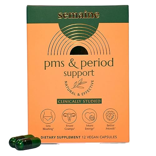 PMS & Period Relief - Menstrual Cramp Relief: No More Period Cramps, Mood Swings, or Bloating Semaine buy australia supplements