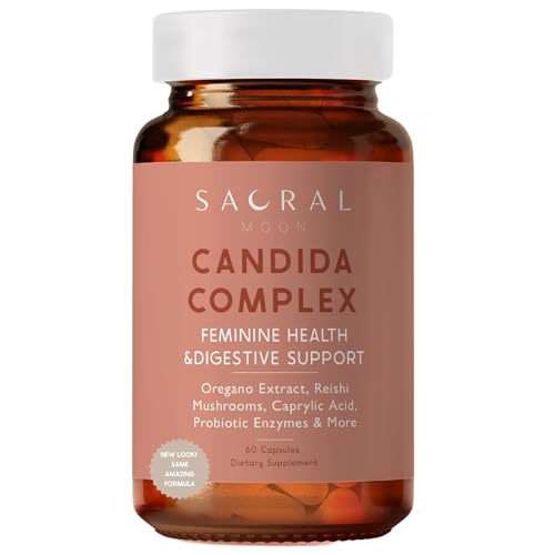 SACRALMOON Candida Cleanse - 8 Cleansing Ingredients for Digestive Support and Feminine Care SACRALMOON buy australia supplements