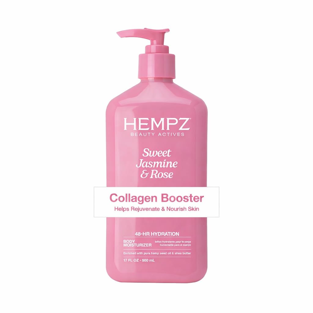 Hempz Sweet Jasmine & Rose Moisturizing Body Lotion - 17 Fl Oz Hempz