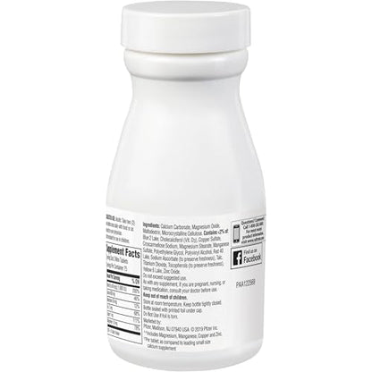 Caltrate Minis 600 Plus D3 Plus Minerals Calcium and Vitamin D Supplement Tablets, Bone Health and Mineral Supplement for Adults - 150 Count Caltrate