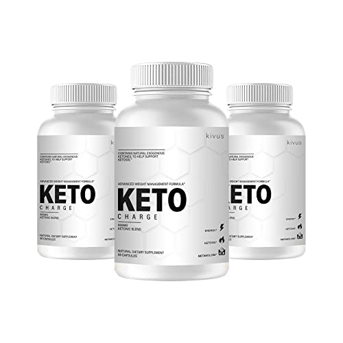 Keto Charge - Keto Charge Advanced Weight Management Formula (3 Pack, 180 Capsules) kivus buy australia supplements