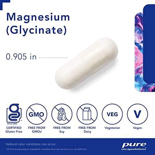 Pure Encapsulations Magnesium (Glycinate) - Supplement to Support Stress Relief, Sleep Pure Encapsulations buy australia supplements
