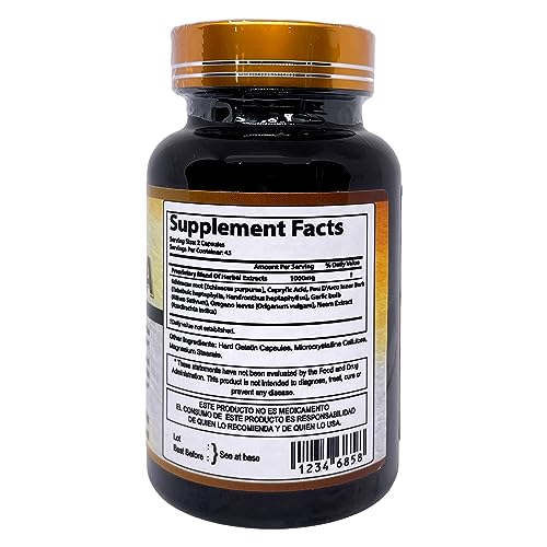 Productos El Colibri Candida Hongos 90 Capsules Productos El Colibri buy australia supplements