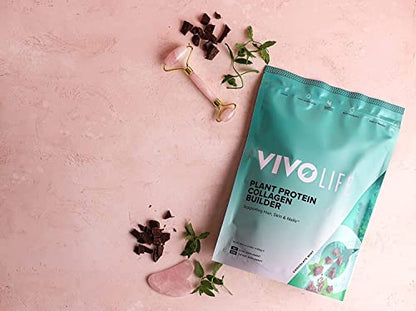 Vivo Life - Plant Protein Collagen Builder with Vitamin C, Amino Acids and Hyaluronic Acid Vivo lifeBuy Supplements Australia