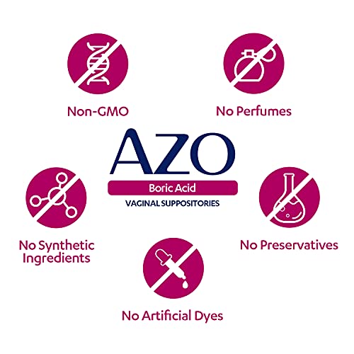 AZO Boric Acid Vaginal Suppositories, Helps Support Odor Control and Balance Vaginal PH AZO buy australia supplements