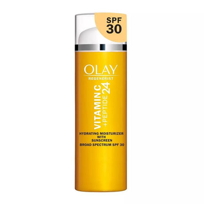 Olay Vitamin C Hydrating moisturizer with sunscreen, SPF 30, 1.7 Oz Olay