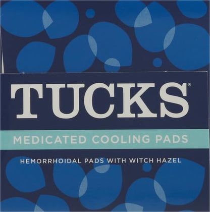 TUCKS Medicated Cooling Pads, 100 Count – Hemorrhoid Pads with Witch Hazel, Cleanses Sensitive Areas, Protects from Irritation, Hemorrhoid Treatment, Medicated Pads Used by Hospitals Gsupps Australia