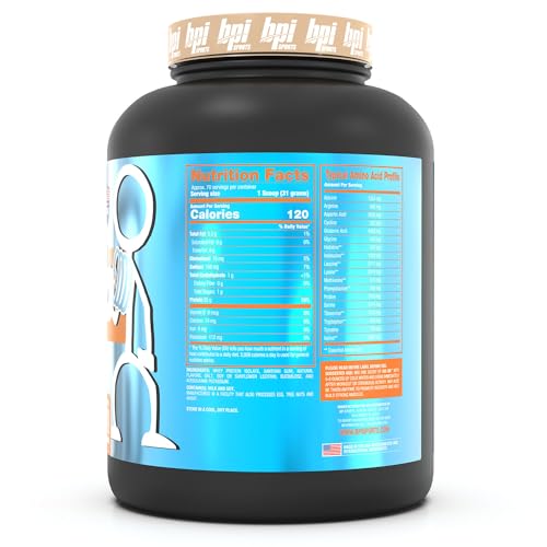 BPI Sports ISO HD Isolate Protein Vanilla Cookie, 76.8 oz - 69 Servings BPI Sports buy australia supplements