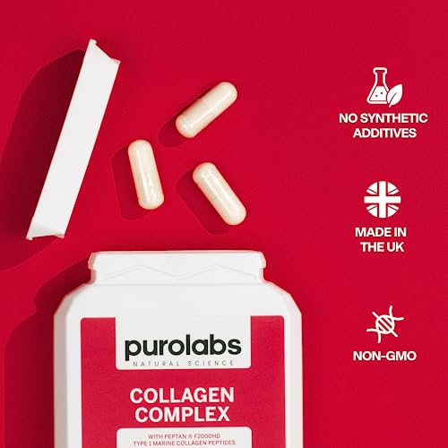 Marine Collagen Complex - Collagen Supplement for Women & Men - with Hyaluronic Acid & Vitamin C - High Strength Purolabs buy australia supplements