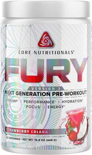 Core Nutritionals Fury V2: Pre-Workout Powder to Maximize Performance in The Gym Core Nutritionals buy australia supplements