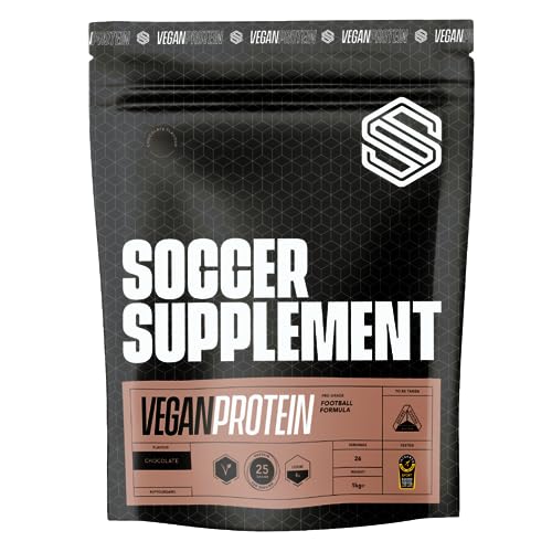 Soccer Supplement Vegan Protein Powder - 25g's of Protein per Serving, Chocolate Flavour SOCCER SUPPLEMENT buy australia supplements