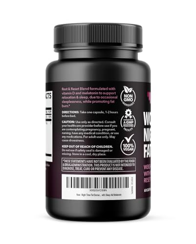 Night Time Fat Burner for Women | Weight Loss and Sleep Support Blend With Vitamin D HAVASU NUTRITION buy australia supplements