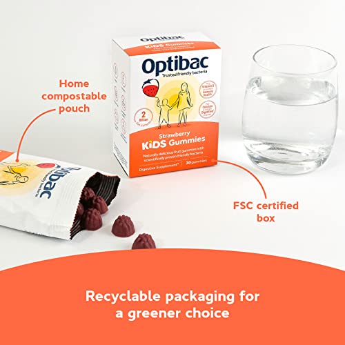 Optibac Kids Probiotic with Vitamin D & Calcium for Immune System Support & Gut Health OptiBac buy australia supplements