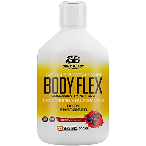 Gene Blast Body Flex, Liquid Joint Supplement w/Hydrolysed Collagen Type1 2 3 Plus Glucosamine GENE BLAST buy australia supplements