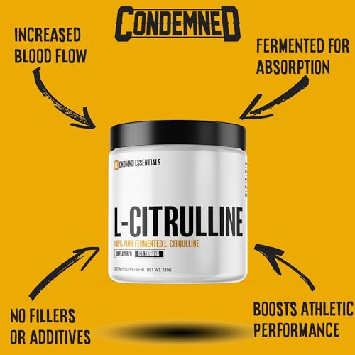 CONDEMNED Labz L-Citrulline Powder - 100% Pure Fermented L-Citrulline - Nitric Oxide CONDEMNED buy australia supplements