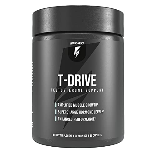 InnoSupps : T-Drive | Testosterone Booster | Amplify Muscle Growth | KSM-66 Ashwagand InnoSupps buy australia supplements