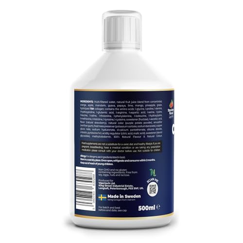 Nutrality Marine Collagen Sugar Free Liquid | Peptides, Hyaluronic Acid, Silica, Biotin, 10000mg Type 1 Nutrality buy australia supplements