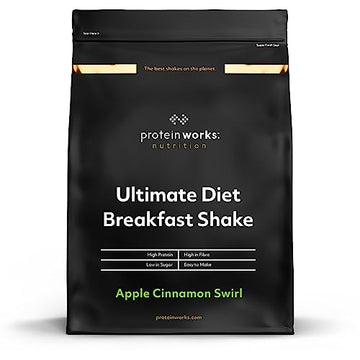 Protein Works - Ultimate Diet Breakfast Shake | Low Calorie Breakfast Shake | Low Sugar High Protein Breakfast Protein Works buy australia supplements